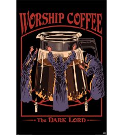 Steven Rhodes Worship Coffee Poster 61x91.5cm