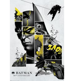 Batman 80th Anniversary Poster 61x91.5cm