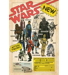 Star Wars Action Figures Poster 61x91.5cm