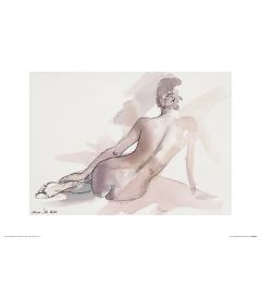 Ballett Samstag Art Print Aimee Del Valle 30x40cm