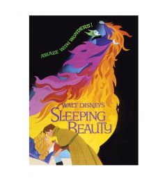 Sleeping Beauty Ablaze Art Print 60x80cm