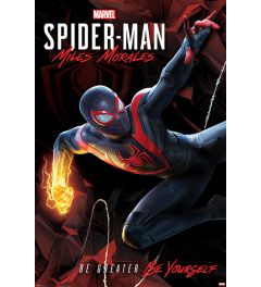 Spider-Man Miles Morales Cybernetc Swing Poster 61x91.5cm