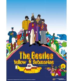 The Beatles Yellow Submarine Art Print 30x40cm