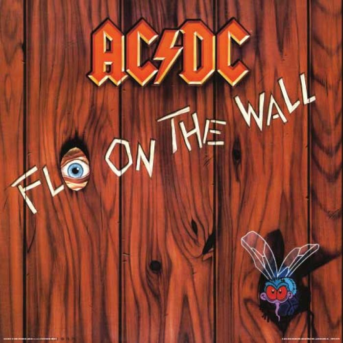 AC/DC Fly on the Wall Album Cover 30.5x30.5cm