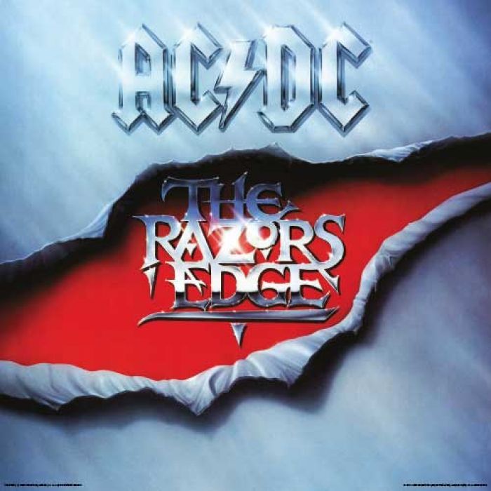 AC/DC The Razors Edge Album Cover 30.5x30.5cm