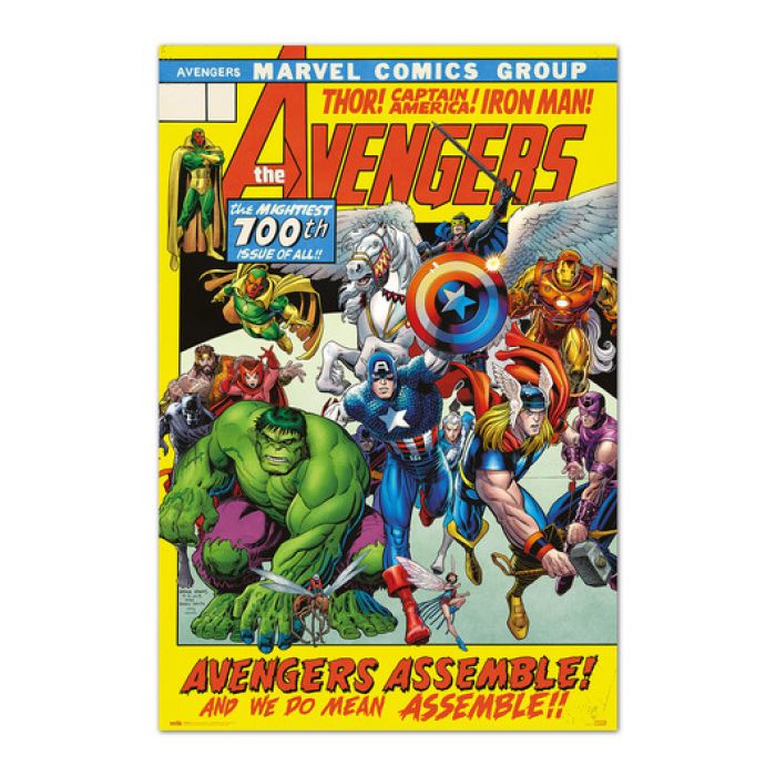 Avengers 100th Issue Poster 61x91.5cm