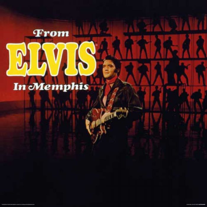 Elvis Presley Live in Memphis Album Cover 30.5x30.5cm