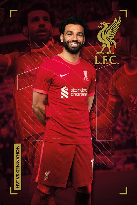 Liverpool FC Mo Salah Poster 61x91.5cm